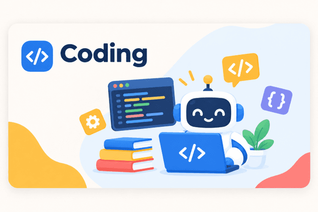 Coding curriculum illustration