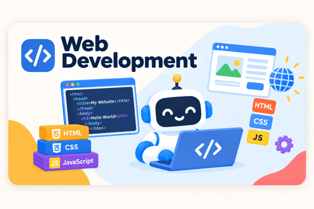 Web Development curriculum illustration