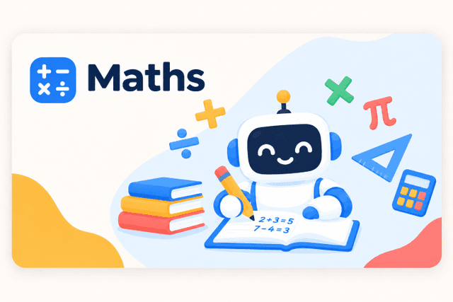 Maths curriculum illustration