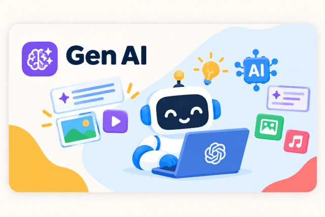 Gen AI curriculum illustration